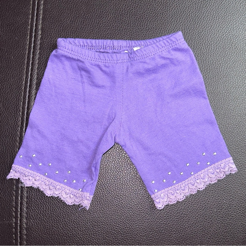 Build a Bear Workshop Purple Shorts Lavender Shorts RARE HTF BABW